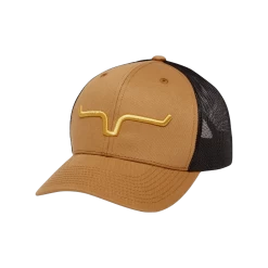 Kimes Ranch® Camel & Black Weekly Trucker Cap WEEK-CAMEL