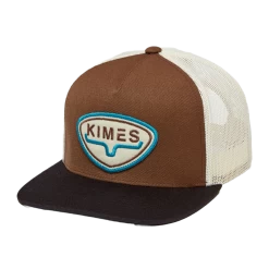 Kimes Ranch® Conway Brown Trucker Cap CON-BRWN