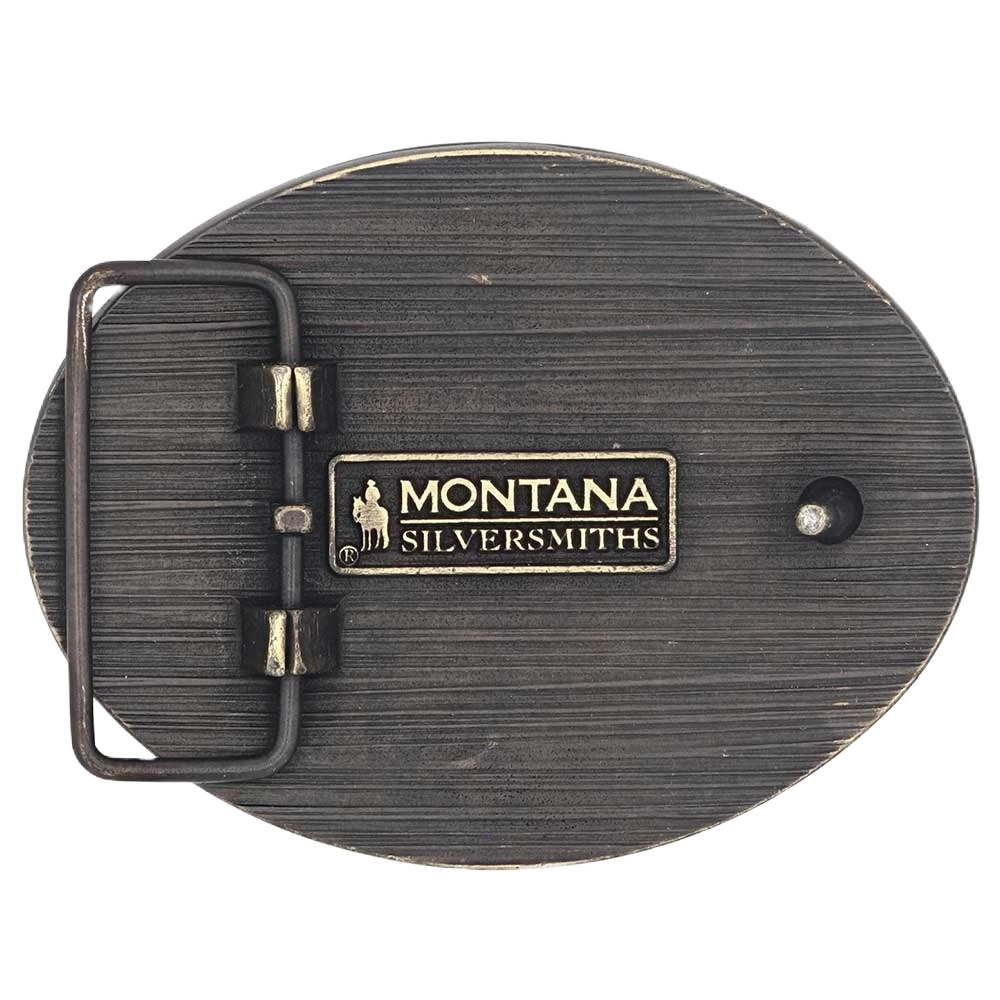 Montana Silversmiths Patriots Faith Attitude Belt Buckle A944C - Image 2