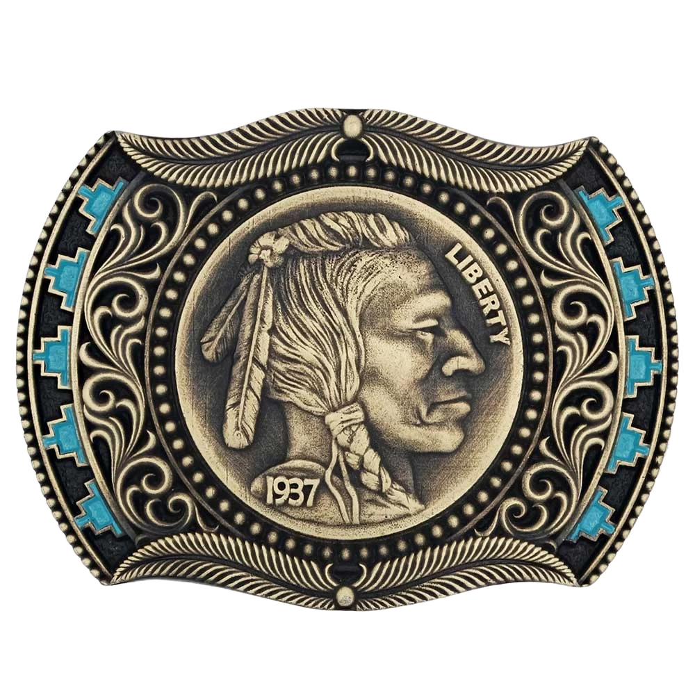 Montana Silversmiths Wind & Spirit Attitude Belt Buckle A933