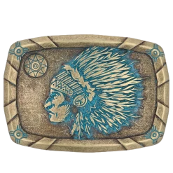 Montana Silversmiths® Woven Traditions Heritage Attitude Buckle A956C