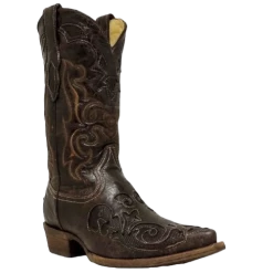 Corral Boots Corral Men’s Brown Lizard Inlay Boot C2156