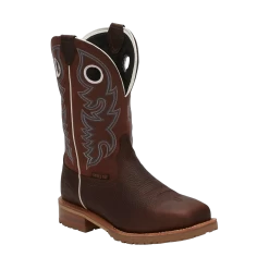 Justin Men's Marshal Brown Waterproof Steel Toe Work Boots WK4203