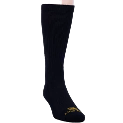 Dan Post® Men's Cowboy Certified Over The Calf Black Socks DPCBC10-BK