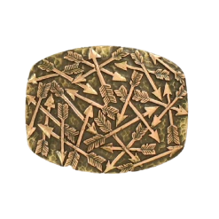 Nocona Mens Bronze Arrow Belt Buckle 37714