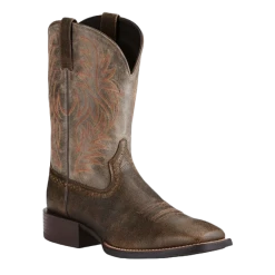 Ariat Men's Sport Western Brooklyn Brown/Ashes Boots 10019958