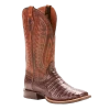 Ariat® Men's Double Down Caiman Belly Wide Square Toe Boots 10025088