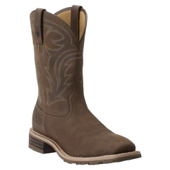 Ariat Men’s Brown Hybrid Rancher H2O Waterproof Pull-On Boot 10014067