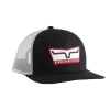 Kimes Ranch® Men's Extra Crunchy Trucker Black Hat KR300-BLK