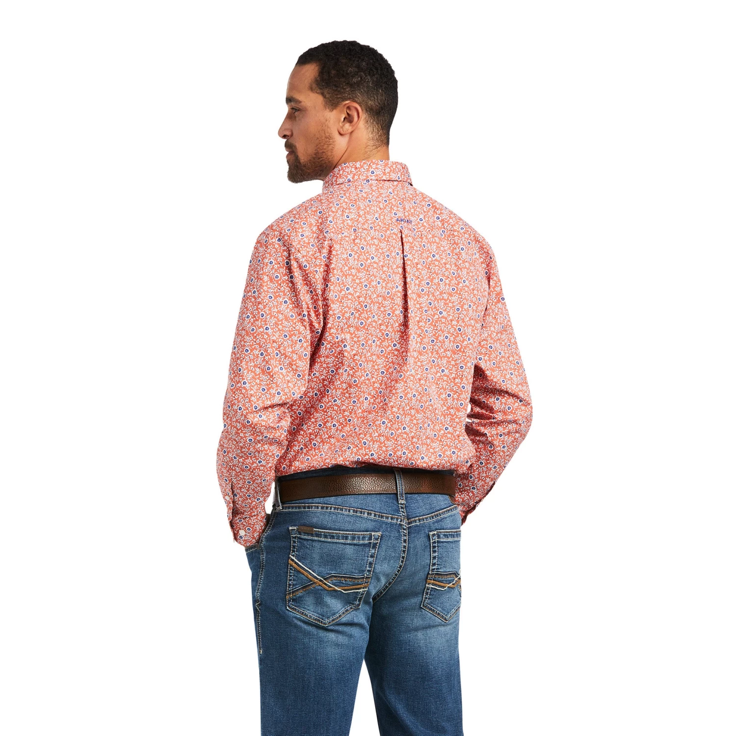 Ariat® Men's Alejandro Classic Ginger Spice Long Sleeve Shirt 10039250 - Image 2