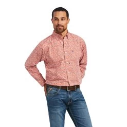 Ariat® Men's Alejandro Classic Ginger Spice Long Sleeve Shirt 10039250