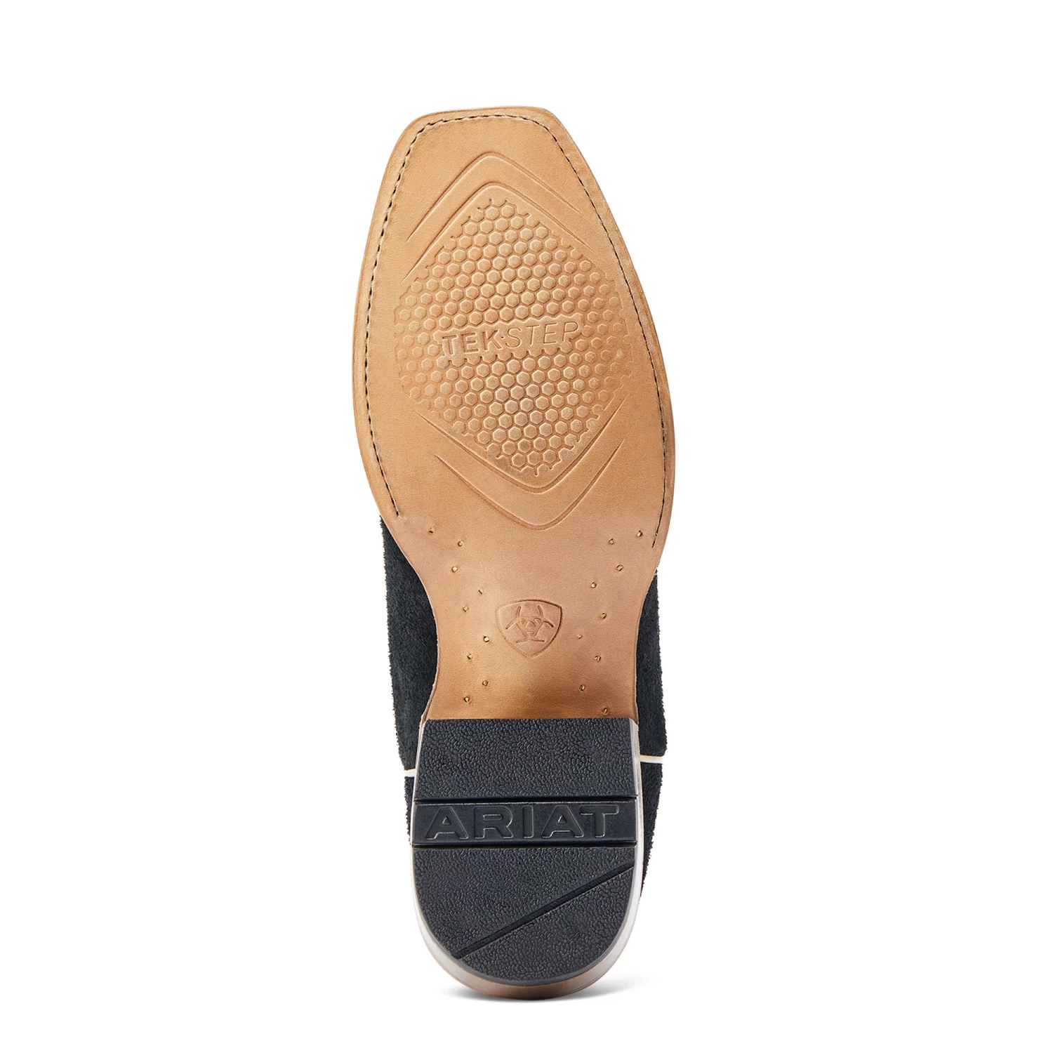 Ariat® Men's Futurity Showman Black Roughout & Roaring Turquoise Western Boots 10044498 - Image 3