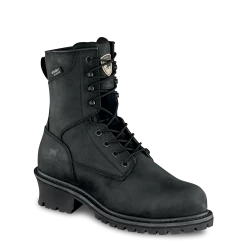 Irish Setter By Red Wing Mesabi Black Steel Toe Waterproof Boot 83836