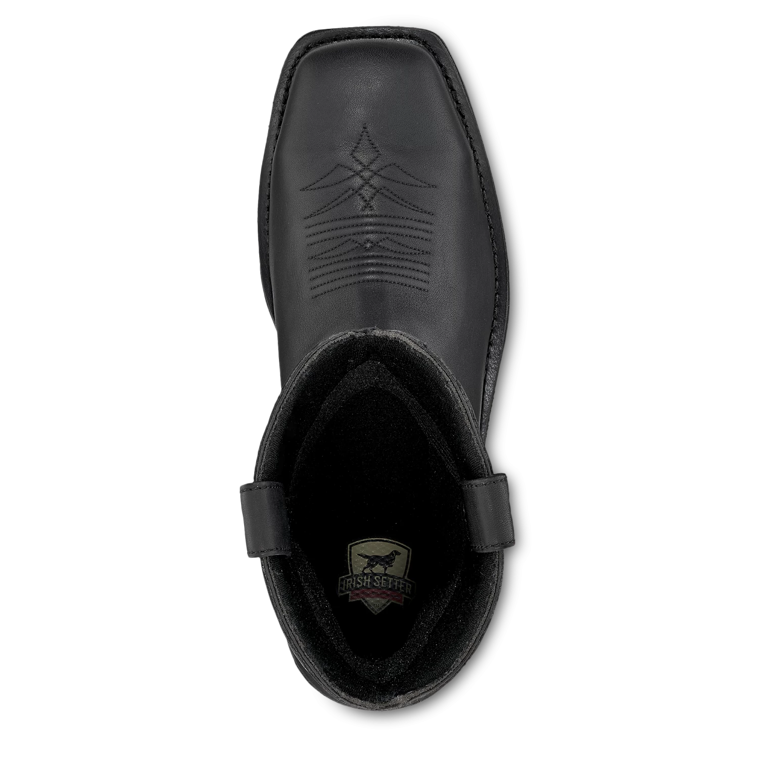 Irish Setter By Red Wing Marshall Black H20 Steel Toe Work Boots 83956 - Image 3