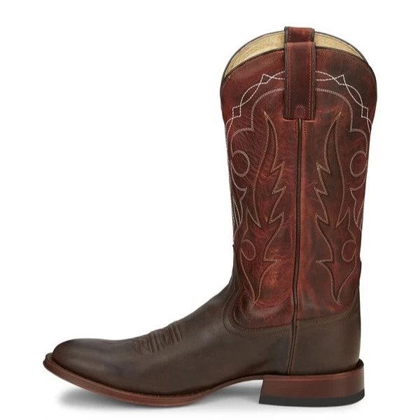 Tony Lama Men's Patron Bomber Brown Round Toe Western Boots TL3009 - Image 5