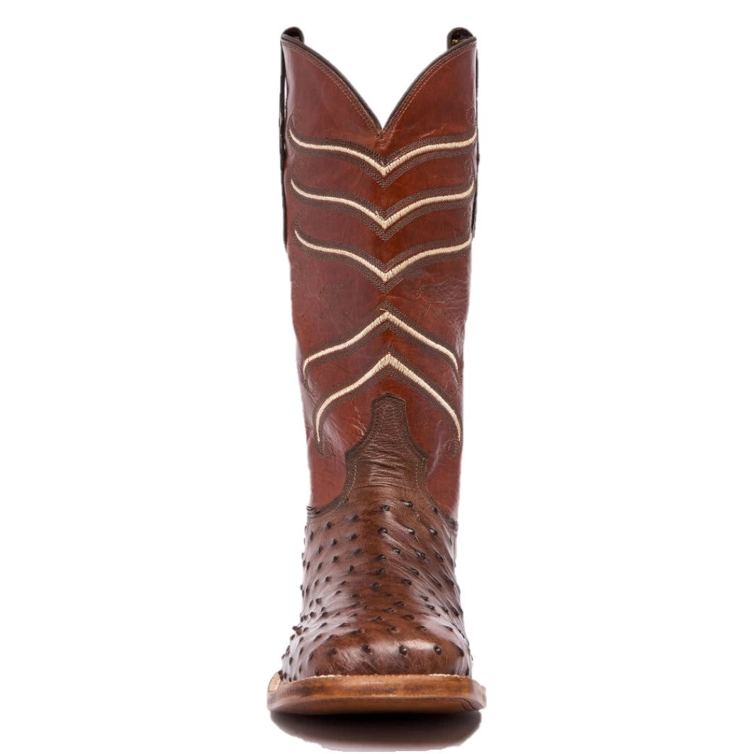 Tony Lama Men's Lemuel Tobacco Full QuillBoots CL821 - Image 3