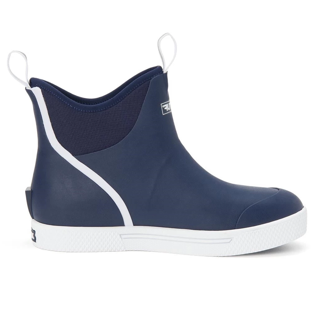 XTRATUF Men's Wheelhouse 6" Navy Rubber Ankle Deck Boots XMW-201 - Image 4