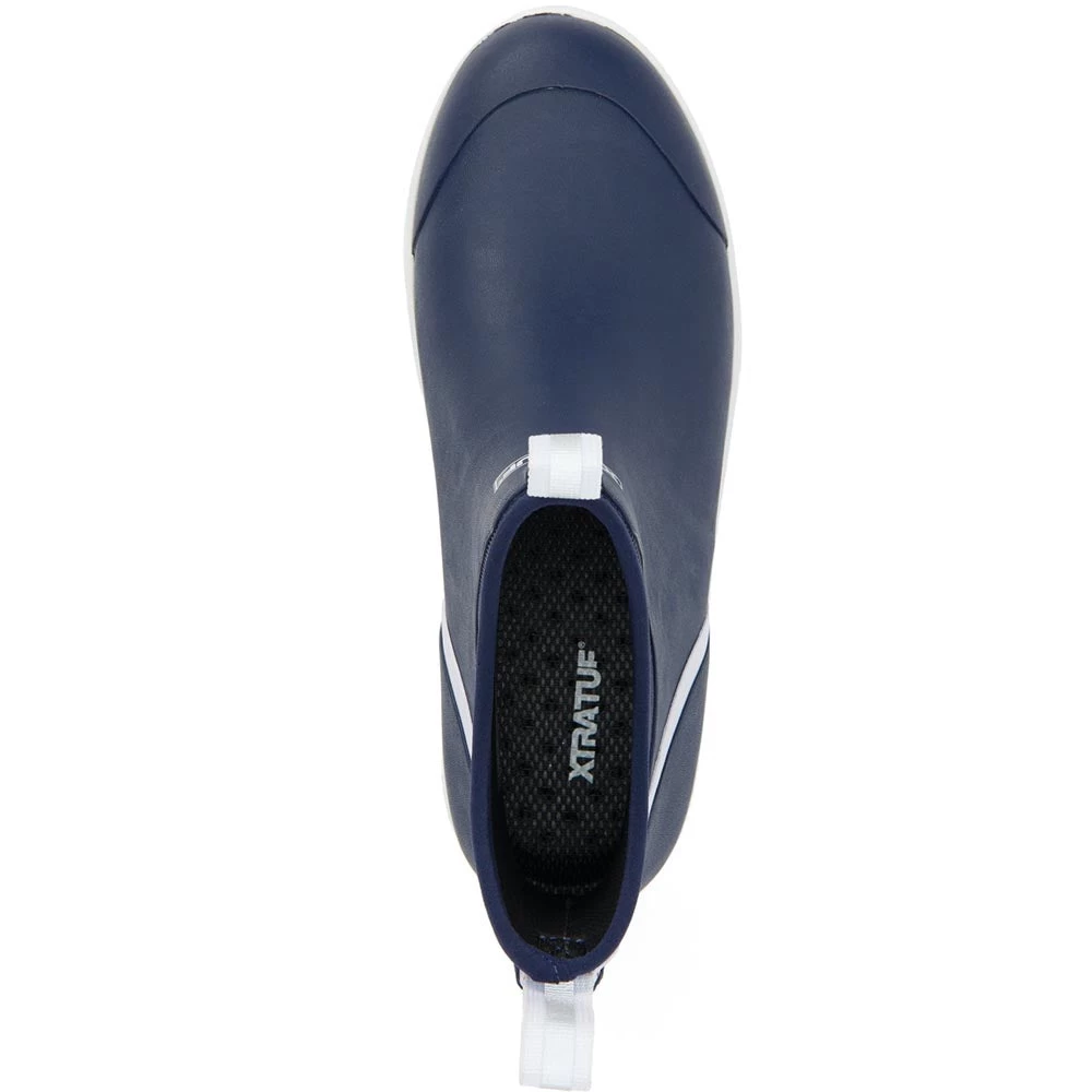 XTRATUF Men's Wheelhouse 6" Navy Rubber Ankle Deck Boots XMW-201 - Image 3