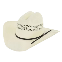 Justin Bangora Woven Cream White Straw Hat JS0156BANG40