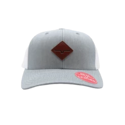 Kimes Ranch® Unisex Diamond Grey Heather White Cap S22-0403GHW