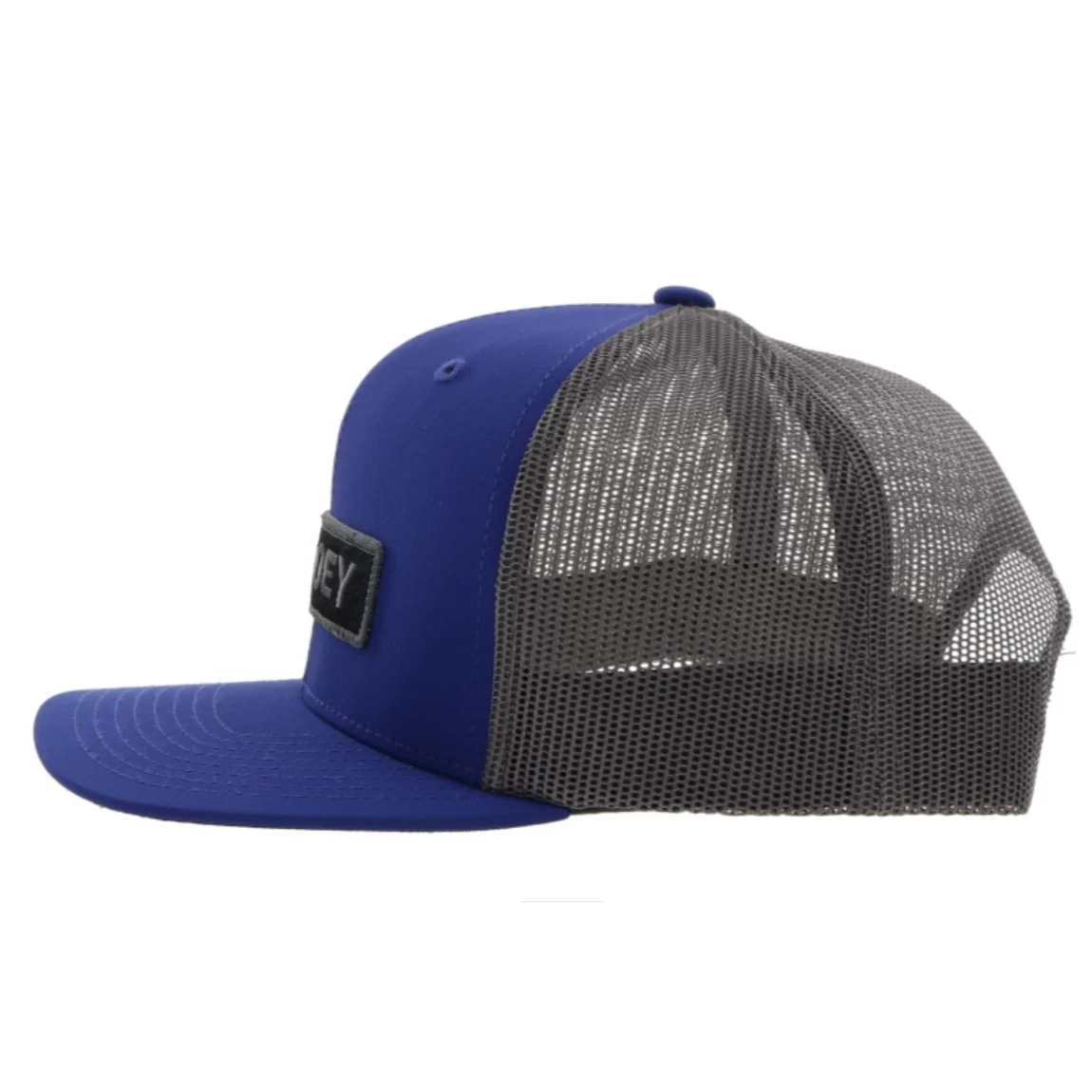 Hooey Men's Lock-Up 6-panel Navy & Grey Trucker Cap 2213T-NVGY - Image 3